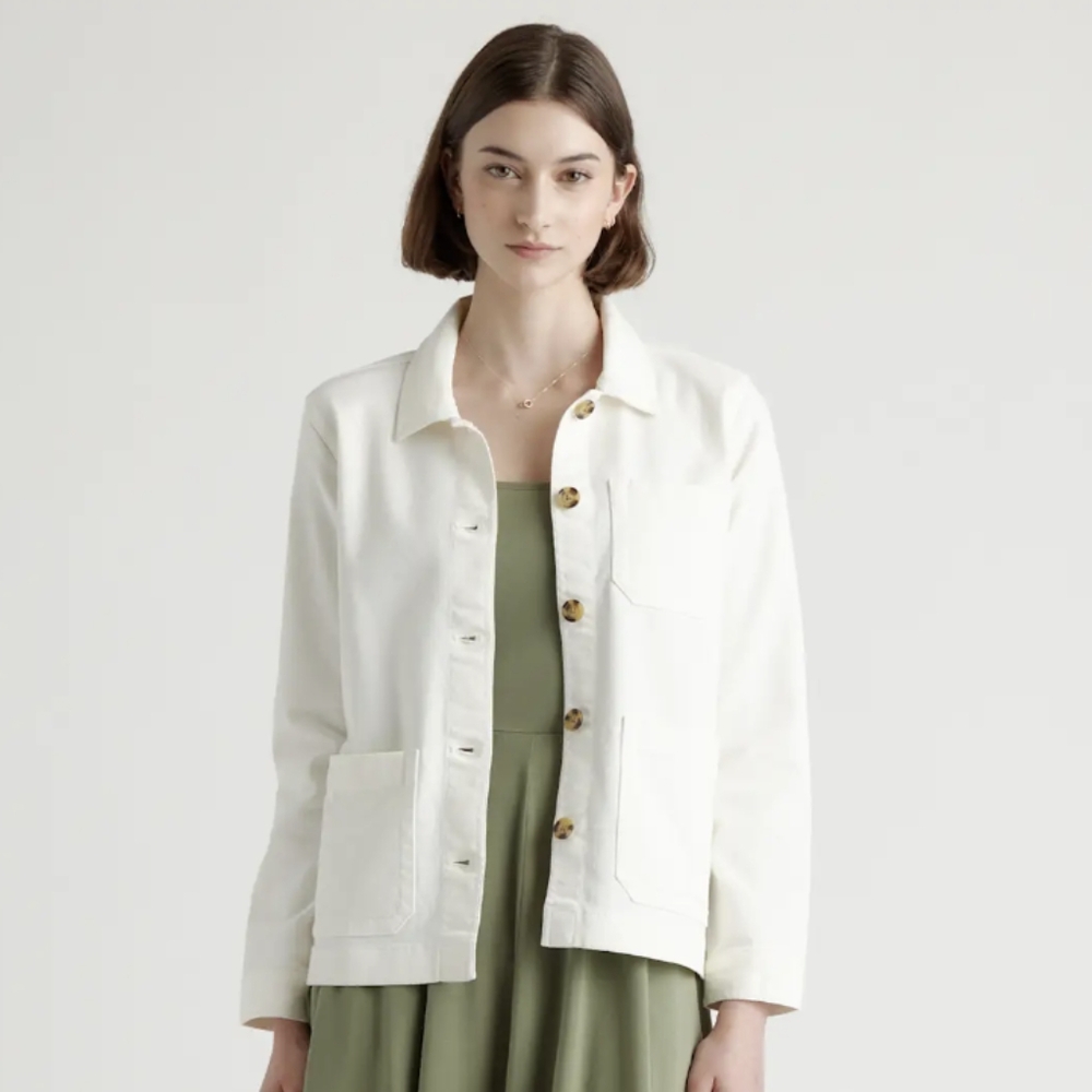Quince Organic Comfort Stretch Chore Jacket